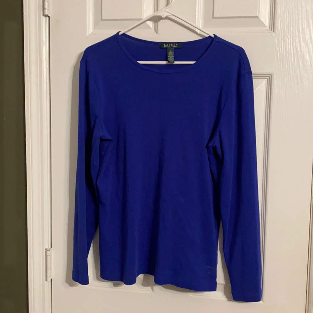 Long sleeve polo shirt